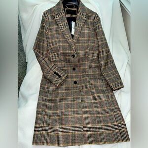 J.Crew 100% Wool Houndstooth Jacket - NWT - Size 4